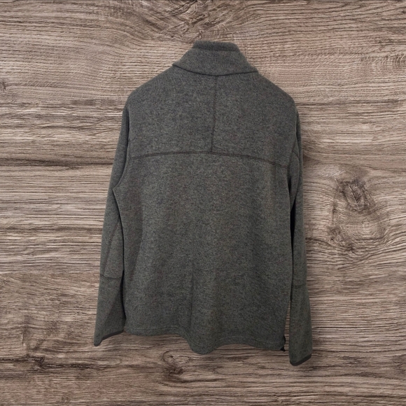 Avalanche Green Zip Up Sweater for Outdoor Comfort Size L - Picture 2 of 6